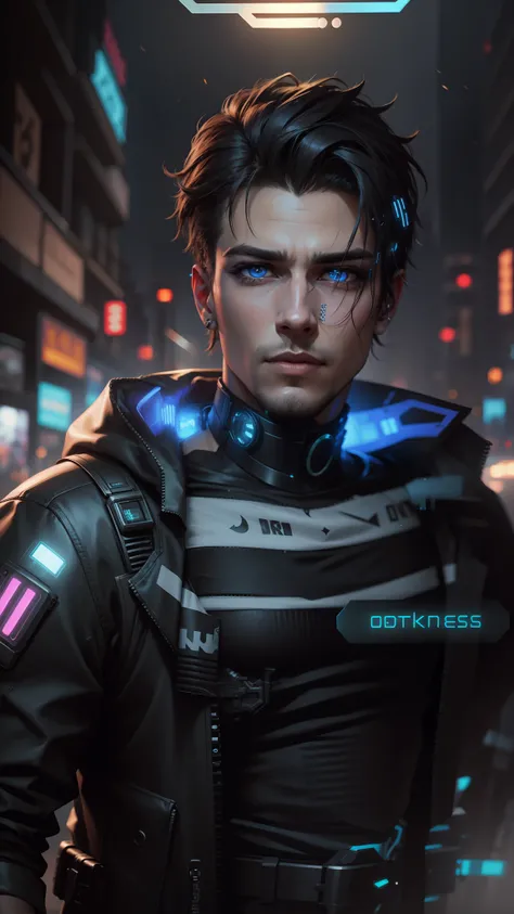 Change background cyberpunk handsome boy,realistic,face,8k,ultra realistic