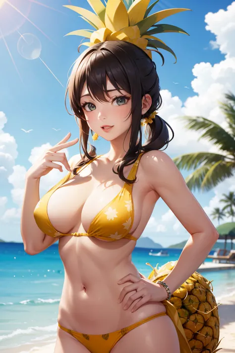 pineapple with boobs