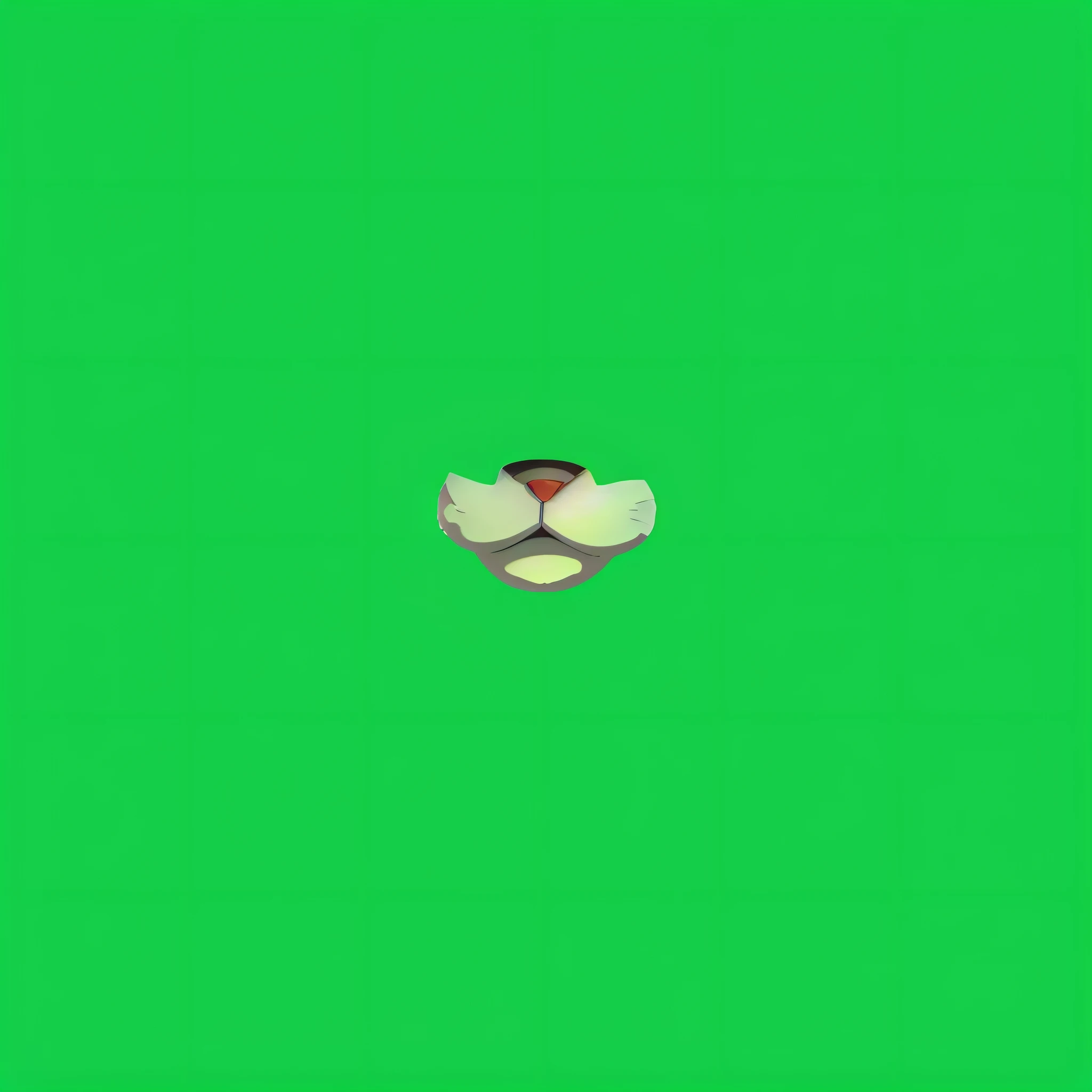 um close up do rosto de um gato em um fundo verde, cat head, quanto ele faz, Garfield Catface, 4 k hd cara de pele!!!, Background Story(solid), Stop frame animation, face do rato, emote twitch, mouse head, the cat is smiling, fundo de tela verde, plano de ...