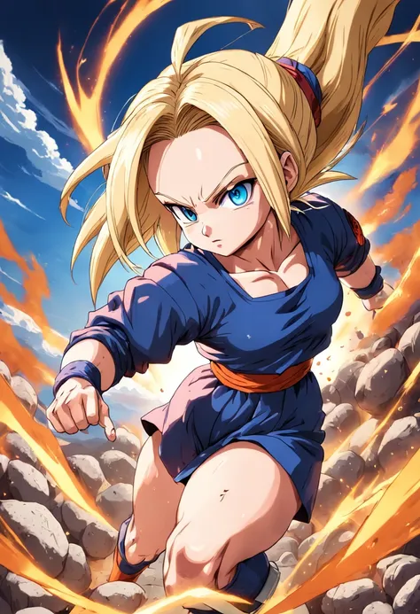 android 18, dragon ball z.