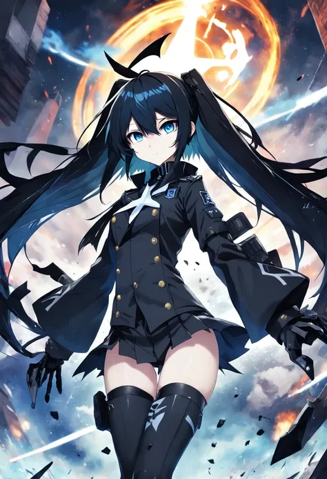 Black Rock Shooter, Military uniform, Sexy