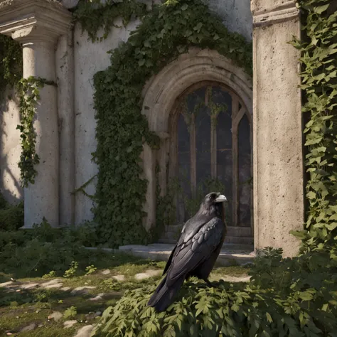 Scenery of Corvo Bianco: Create a detailed and realistic representation of the Raven Bianco, as it is presented in the game The Witcher. Pay attention to architectural details, como a casa principal, as vinhas e os jardins ao redor. Certifique-se de captur...