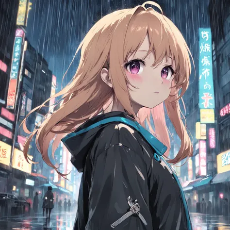 Anime Girl In The Rain, 1girl, Pelo largo negro, Fondo de pantalla de anime 4k, after rain and no girls, Perfil de Anime Girl, Fondo de pantalla de manga 4 k, Anime Wallpaper 4k, Fondos de pantalla de anime 4k, Obras de arte al estilo de Guweiz, Badass Ani...