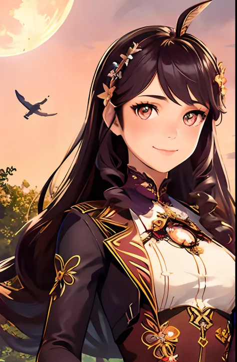 masterpiece, best quality, smile
1girl, (colorful),(finely detailed beautiful eyes and detailed face),cinematic lighting,bust shot,extremely detailed CG unity 8k wallpaper, brown hair,solo,smile,intricate skirt,((flying petal)),(Flowery meadow)
sky, cloudy...