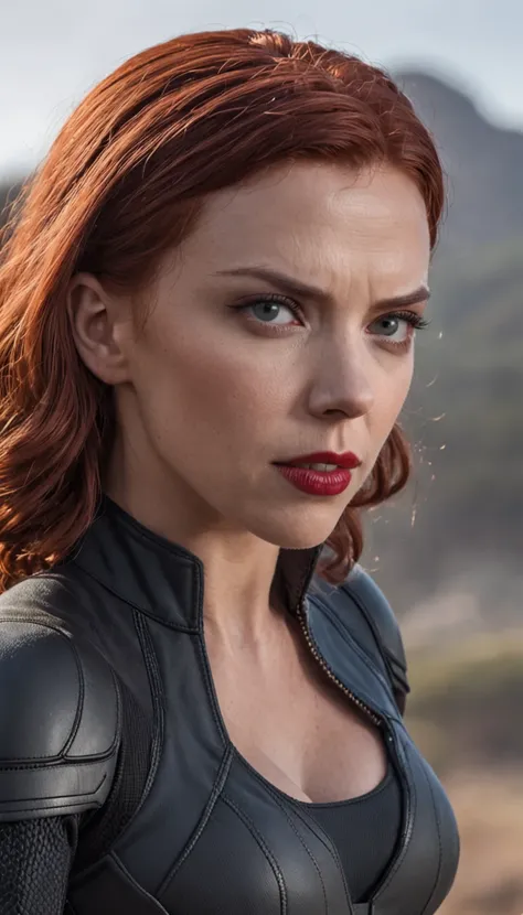 Black Widow played by Scarlett Johansson