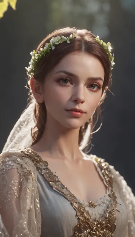 (Professional 3D Rendering:1.3) , (Realistic:1.3) fullbody image,photo of the most beautiful artwork in the world，Beautiful Nordic fairy princess, Full body 8K unity rendering, action SHOT, skin pore, Very bright lighting, heavy shading, Detailed, Detailed...