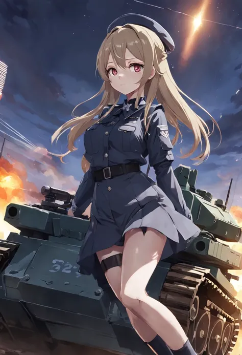 Anime girl riding a tank, girls frontline style, from girls frontline, Fine details. girls frontline, girls frontline, girls frontline cg, infantry girl, Womens Last Tour, soldier girl, M4 Sopmod II Girls Frontline, anime maid ss military, girls frontline ...