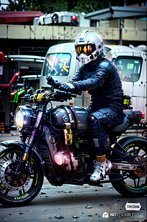 arafed man in a helmet and protective gear on a motorcycle, point of view of visor wearer, helmet on face, wearing helmet, reflection of phone in visor, wearing a round helmet, beautiful blue armet helmet, wearing a helmet, motorcycle helmet, holding helme...