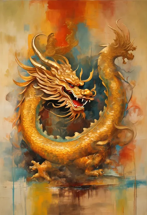 Chinese dragons soar in the sky，Goddesses dance in the bustling city under the dome，The crowd happily watched the ancient buildings up and down，The golden sun shines on everyone，Ancient Tang style，Prosperity，Cinematic texture，high-definition picture qualit...