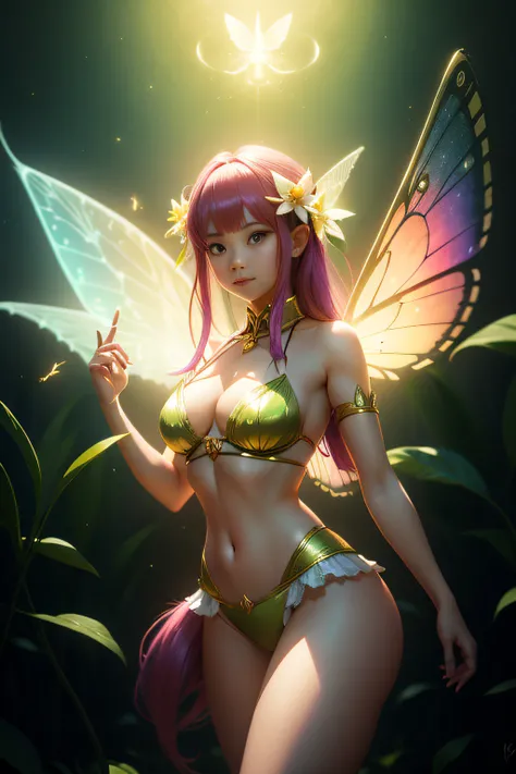 Cultivation fairy girl，With aura，34K，hyper HD，Ultra photo realsisim，Flutterish