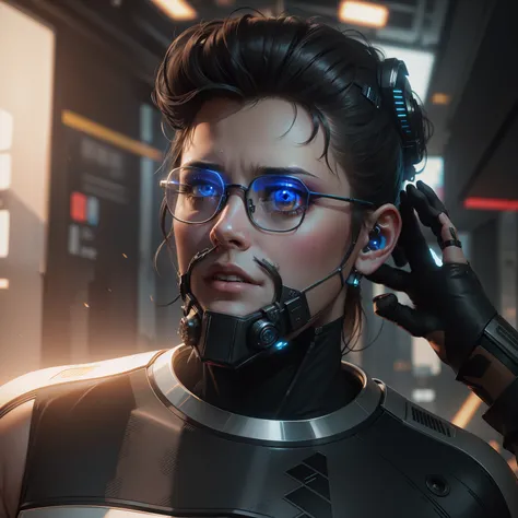 8k resolution, realistic face, very detailed, cyber punk,