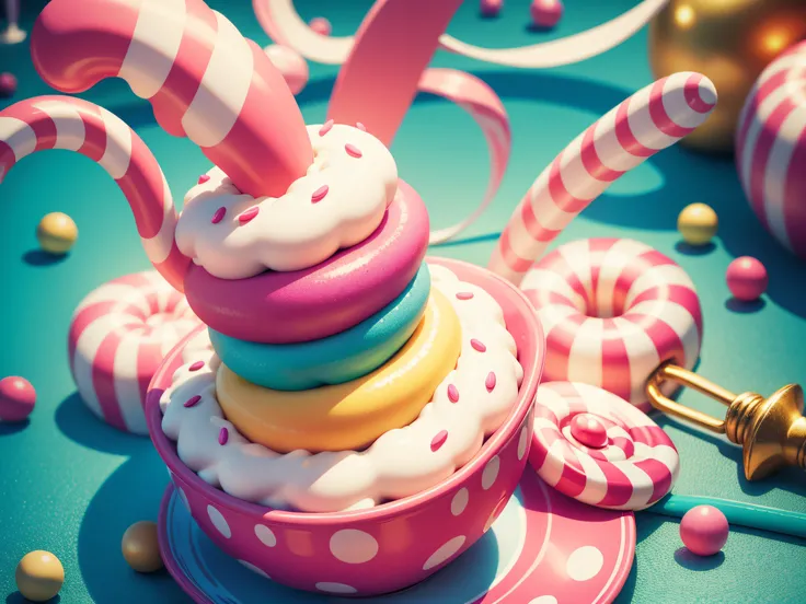 Whimsical Candyland: Embrace a playful theme with oversized candy decorations, bright colors, and plenty of sweet-inspired ornaments.