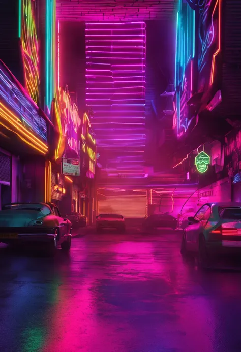 neon background