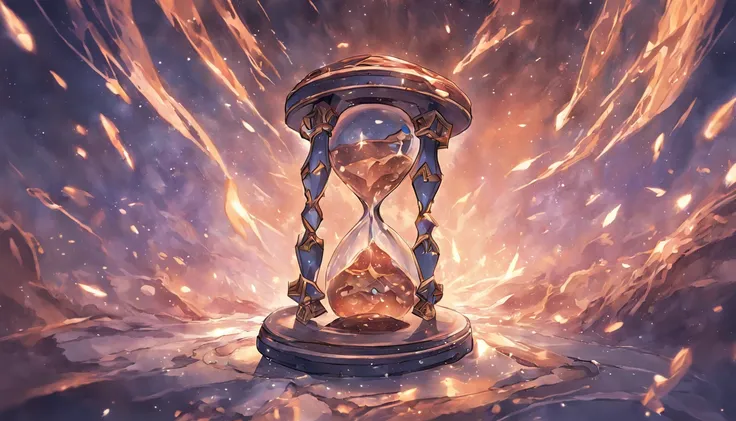 Time hourglass：The artifact of the Time Protoss，Can affect all the passage and change of time，Whether its fast or slow。Can be used to speed up time，Slow down time，Stop time，Rewind time，Predict the time。It can also be used to create space-time rifts，Travel ...