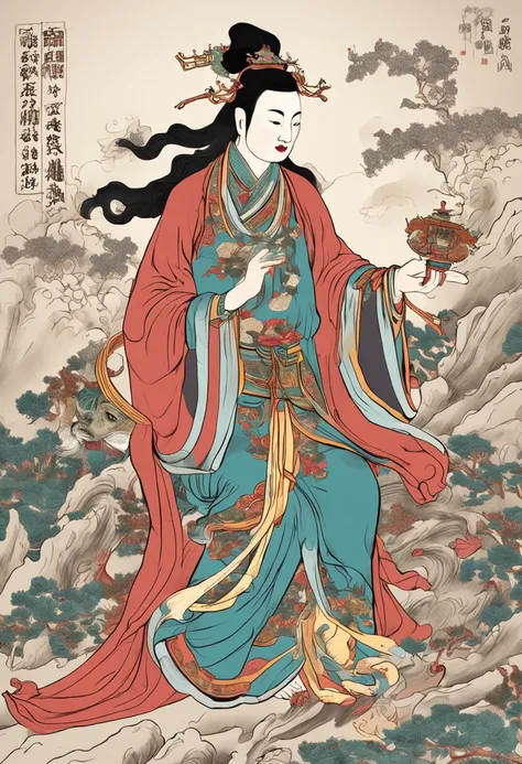 Classical Chinese mythological figure Dao Xingjun