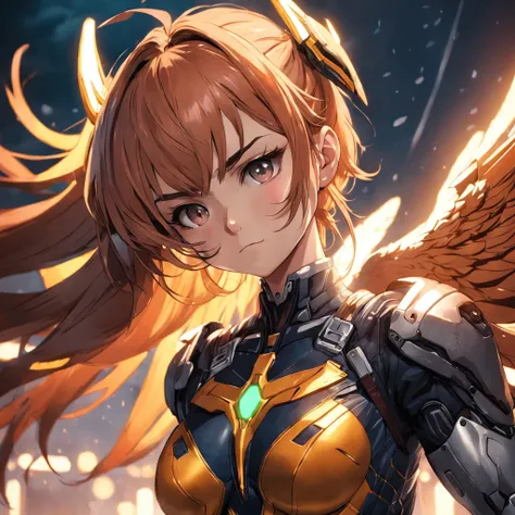 Realistic depiction of an advanced cybersuit, Hawkgirl от DC Comics