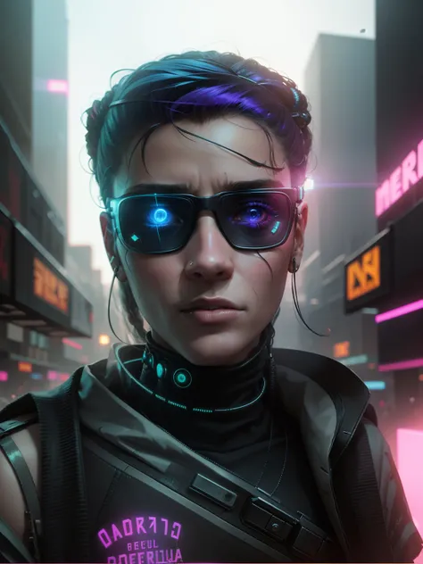 Make it look like cyberpunk and it should be like real pic