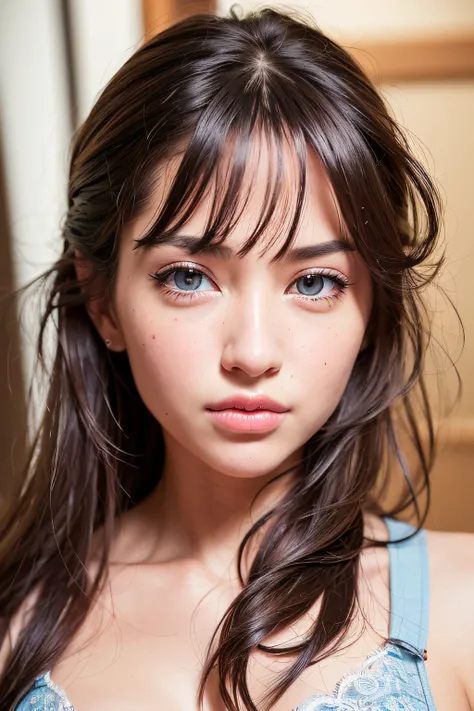 (realistic, photo-realistic:1.37),(8k, RAW photo, best quality, masterpiece:1.2), cute, ultra-detailed,heart-shaped pupils,physically-based rendering, ultra high res, kodakvision color, shot on Arricam LT Camera, bokeh, sharp focus,
looking at viewer,photo...