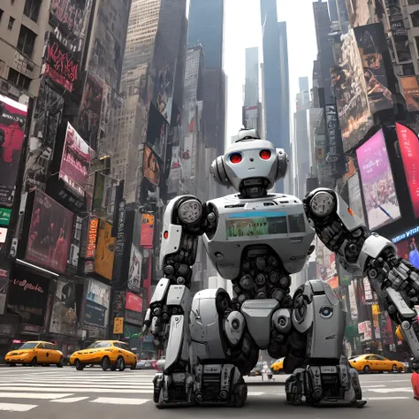 Robots invading new York