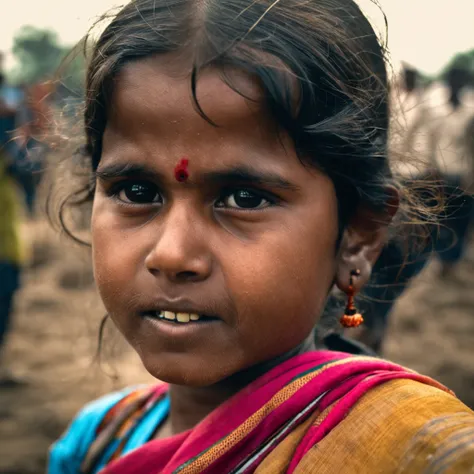 A Bangladeshi sweet girl is wearing skyblue saree in DhakaStreet, going to meet her boyfriend in war, waiting for him hand with tiffin carry,  war photography,1971 bangladesh liberation war photographs, detailed facial features, firminbaes, hand with rifel...