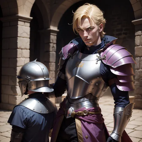 Yoshikage kira in a medieval armour