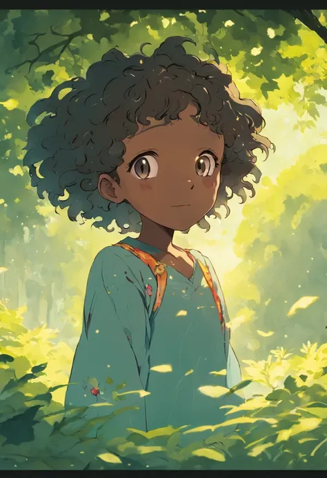 Stella, a 7 years old girl with dark and vibrant skin, sits beneath the shade of a majestic oak tree in her village. Her curly  hair catches the sunlights glow, and her eyes, rich brown and filled with curiosity, sparkle like stars. She dreams of exciting ...