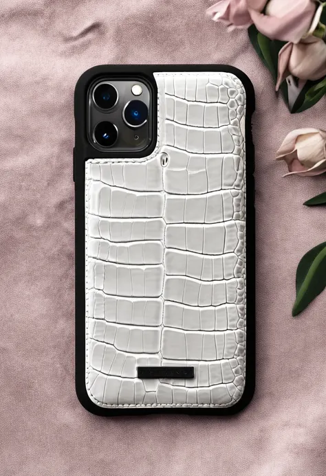 "Protect your smartphone in style with our luxurious crocodile leather smartphone case! Our handmade case is crafted using high-quality crocodile leather, ensuring both elegance and durability. It is slim, lightweight, and easily fits into your pocket. The...