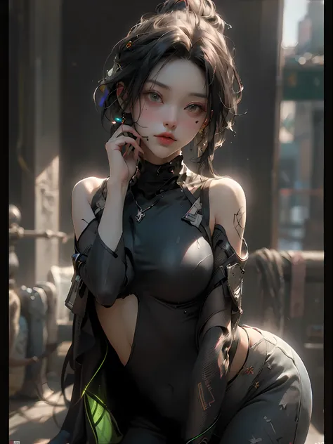 ((Best quality)), ((masterpiece)), (detailed:1.4), 3D, an image of a beautiful cyberpunk female,HDR (High Dynamic Range),Ray Tracing,NVIDIA RTX,Super-Resolution,Unreal 5,Subsurface scattering,PBR Texturing,Post-processing,Anisotropic Filtering,Depth-of-fie...