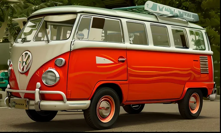 THERE IS A KOMBI STATION WAGON  ,LARANJA,Branca com rodas pretasVOLKSWAGEN ESTACIONAMENTO, Carrinha, Bullies, Carrinha, Driving a VW van, Kombi VW em uma rua, foto do perfil, esquema de cores laranja e branco, vibe vintage, 4 0 9 6, de cobra, 1959, Campist...