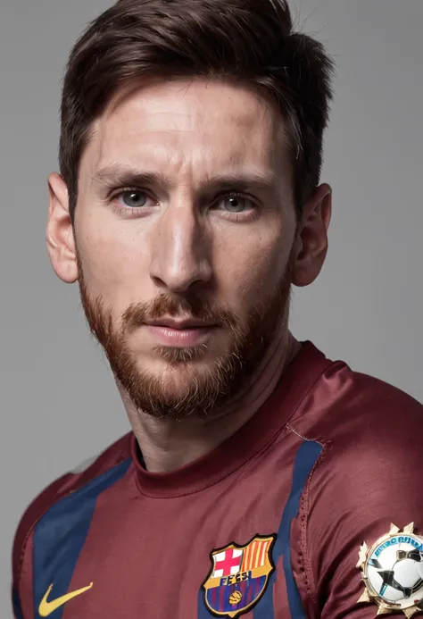 Messi in a iron-man suit