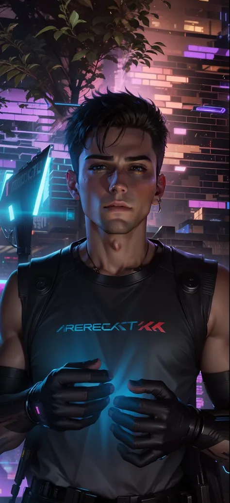 Change background cyberpunk handsome boy realistic face,8k ultra realistic,