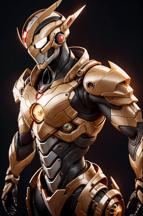 obra-prima, melhor qualidade, highres, realista, parte superior do corpo,
1boy, homem de ferro, MechUltraman, olhando para o espectador, dourado, branco, vermelho, armadura de poder, armadura completa, (translucid: 1.4), (position: 1.1), bio-mechanical,
mi...