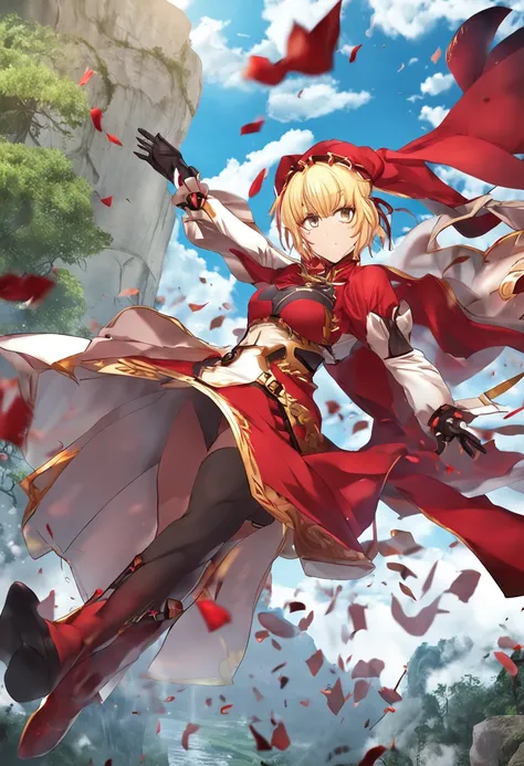 fate/Grand Order, fate/Extra, Saber, Nero Claudius (Fate), Enchanted Valley, Breast