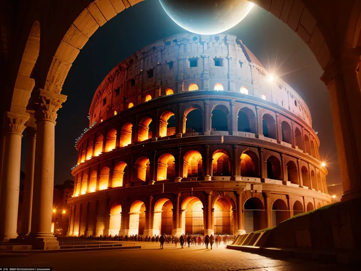 Historic Landmarks: Illuminated historic sites like the Colosseum in Rome or the Pyramids of Giza create a magical ambiance.