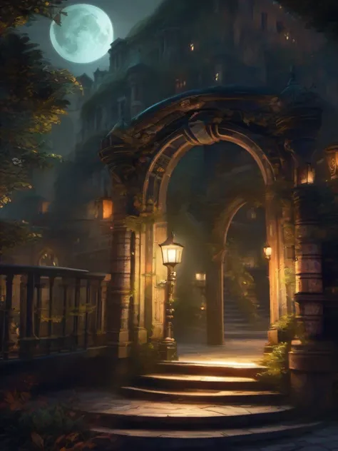 “As the city sleeps, embark on a tranquil night adventure, where mysterious secrets and hidden treasures await those who dare to venture into the moonlit shadows.”