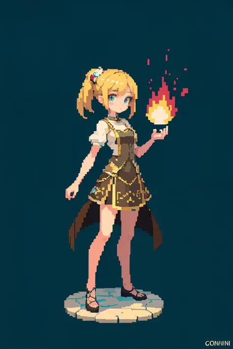 (masterpiece, top quality, best quality), pixel,pixel art,1girl,full body,