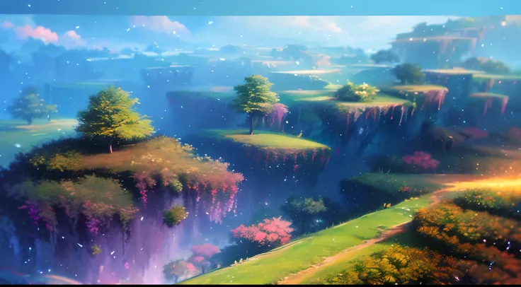 Draw mountain views with rivers and trees, Anime landscape, landscape artwork, drawn in anime painter studio, environment painting, Anime background art, anime countryside landscape, Anime landscapes, Detailed digital painting, Anime landscape concept art,...