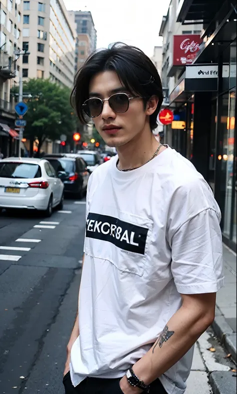 Man in white t-shirt, trending on r/Street attire, Narrative, T-shirt, In a white T-shirt, 2 0 2 0 fashion, casual clothing style, posh, Wearing a white T-shirt, Fear of Gods Style, white, wearing t-shirts,