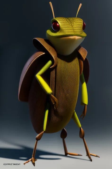 Peter Cricket, Peter, cricket, concept art, 4k