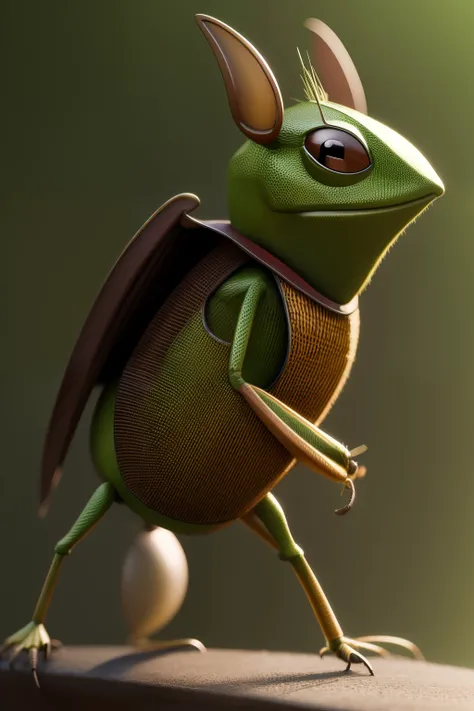 Peter Cricket, Peter, cricket, concept art, 4k