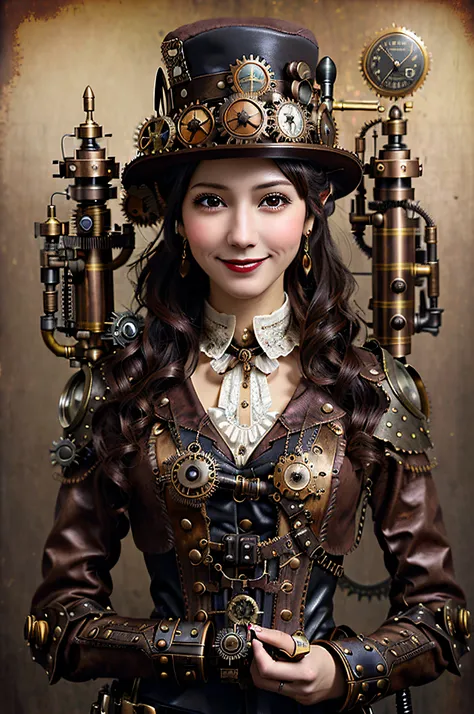 Theres a woman wearing a Steam Punk hat and holding a gun....., menina Steampunk, usando trajes Steampunk, menina inventora steampunk, (Steampunk), ( Steampunk ), estilo steampunk, Steam-punk, Steampunk Fiction, steampunk aesthetic, uma deusa Steampunk bon...