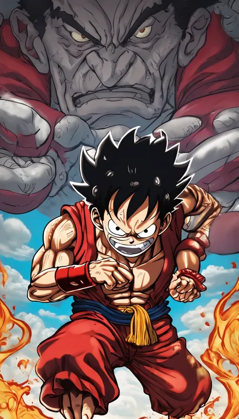 Luffy gear 4