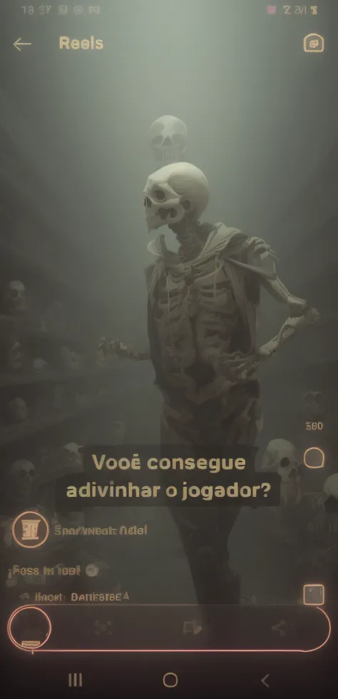 A closeup of a person in a skeleton costume with a crowd of skulls behind them, instagram story, 🔞🤡, foto do instagram, instagram, with a skeleton army, cursed images, 🚿🗝📝, cursed image, Ish, 🐋 as 🐘 as 🤖 as 👽 as 🐳, instagram post, by André Castro, horror, ...