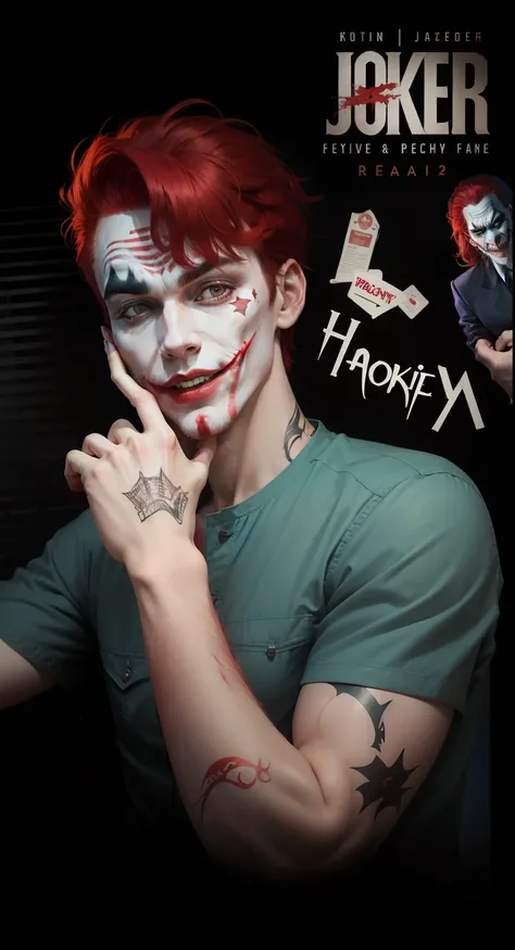 Joker face  ,Red Hair ,22 years old Age