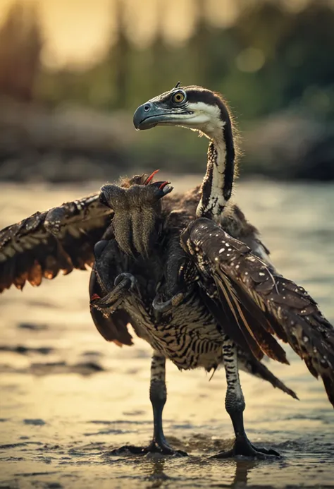 to the nocturnal stay of swamp crabs
How to dance the osprey