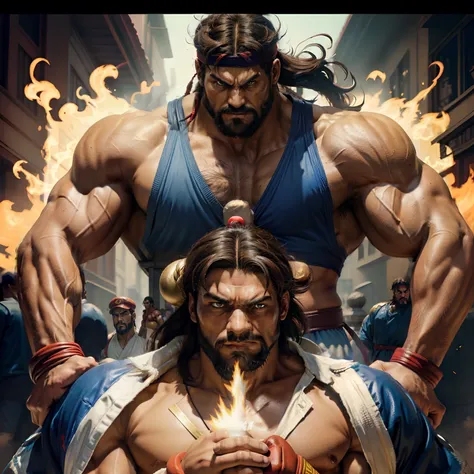 Jesus Cristo como personagem em Street Fighter, Jogo, Street Fighter II, Jogo, retro, Champion Edition, Ryu, Bison, coroa se espinhos