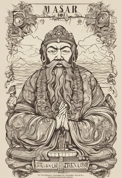 Master Zé Chinês is a venerable figure of advanced age, with a wise countenance sculpted by innumerable experiences. His skin is wrinkled like the yellowish scroll by time, Each wrinkle telling a story of wisdom accumulated over the years. Your eyes are tw...