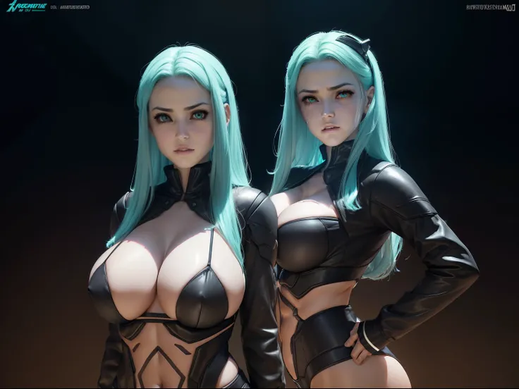 (((rebecca))) (hair aqua color )(cyberpunk edgerunner)) (((enormes tetas)))  8k,((cuerpo completo))(((Amazing tits)))caliente, hermosa,((Hornie)), 8k, hiperrealista todo como un motor irreal trazado de rayos render ((estilo humano hiperealista)),(((Empty d...