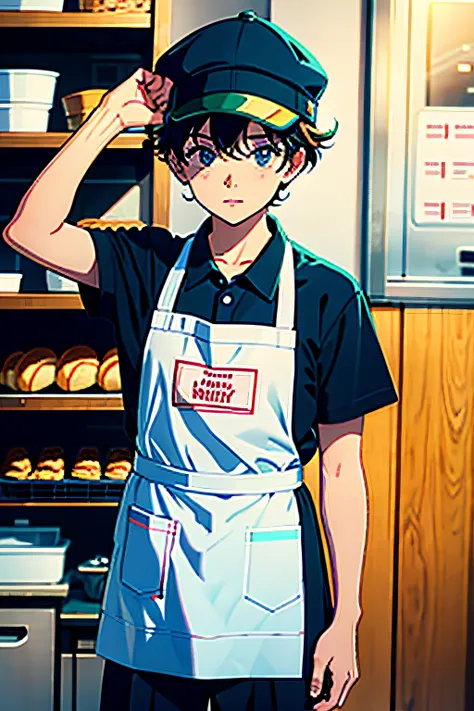 schoolboy，I am a bakery owner