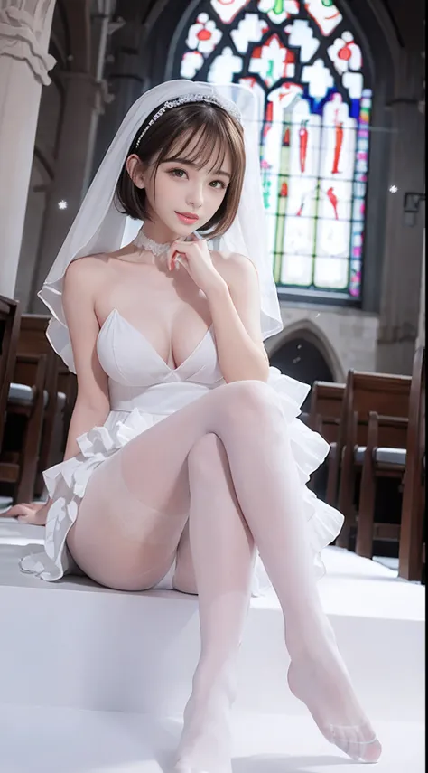 (hight resolution、hightquality、hightquality、High-resolution face drawing、Single Female、独奏))、((very Bigger breasts:1.3))、cleavage of the breast,Perfect Angle、Professional quality、perfect contrast、Perfect litthing、perfect-composition、perfect Waifu、flawless s...